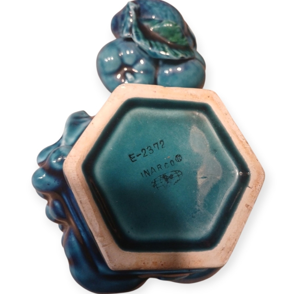 Mood Indigo Blue Sugar Dish Bowl - Picture 6 of 7